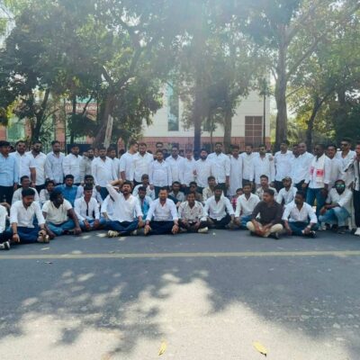 राष्ट्रीय अध्यक्ष के शपथ ग्रहण पर रायगढ़ की दमदार उपस्थिति, आरिफ हुसैन ने किया नेतृत्व