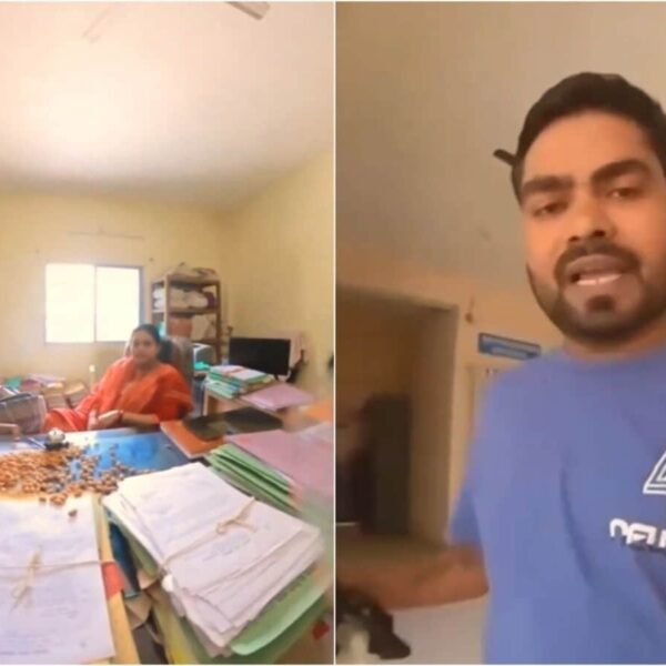 छत्तीसगढ़ में युवक ने किया ‘बादाम प्रोटेस्ट’, जो काम सालभर से नहीं हो रहा था वो चंद घंटों में हो गया