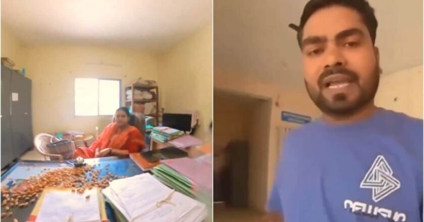 छत्तीसगढ़ में युवक ने किया ‘बादाम प्रोटेस्ट’, जो काम सालभर से नहीं हो रहा था वो चंद घंटों में हो गया