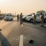 कबीरधाम में दर्दनाक हादसा! पुल से नीचे गिरी तेज रफ्तार कार; 4 की मौत