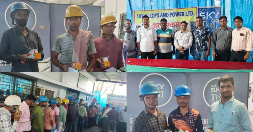 स्काई एलॉयज में निःशुल्क चिकित्सा शिविर का सफल आयोजन, 265 कर्मचारियों की हुई स्वास्थ्य जांच