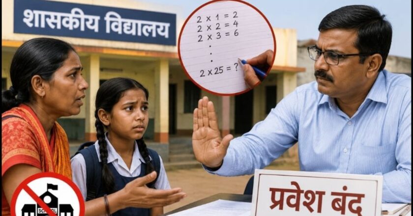 25 तक पहाड़ा याद करके आओ, कम नंबर वालों को भी भगाया; सरकारी स्कूल में एडमिशन की अनोखी शर्तें