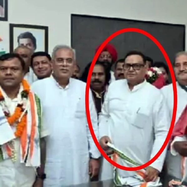 3 साल से फरार CG कांग्रेस के कोषाध्यक्ष रामगोपाल अग्रवाल को EOW ने हिरासत में लिया, इतने घोटालों में शामिल होने का आरोप