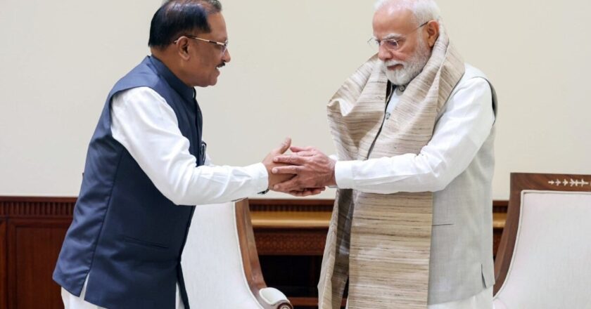 PM मोदी से मिले छत्तीसगढ़ के CM, राज्य के विकास और बस्तर विजन पर की चर्चा; तीन बड़े प्रोजेक्ट पर मांगी मदद