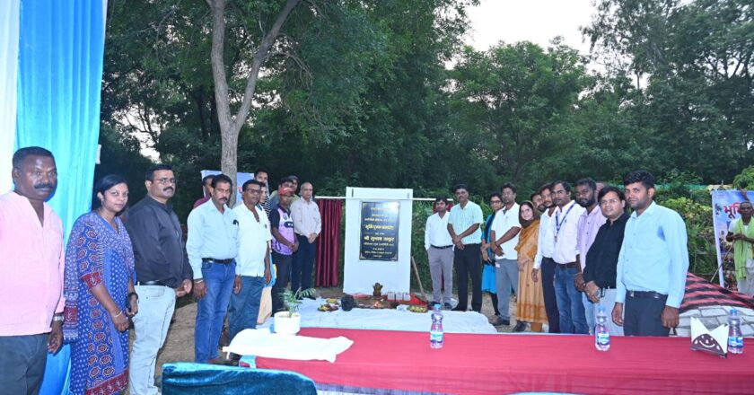 एनटीपीसी लारा ने ग्राम अरमुड़ा में स्टेडियम निर्माण की रखी आधारशिला, ग्रामीण खेल विकास को मिलेगा बढ़ावा